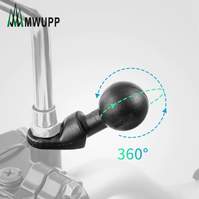 【五匹MWUPP】專業摩托車架-章魚-後視鏡(機車手機架/手機支架)