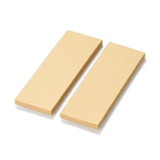 【MUJI 無印良品】便利貼/整面可黏貼式/75×25.原色.70張