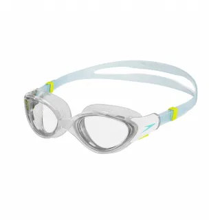 【SPEEDO】女性 運動泳鏡 Biofuse2.0(白/藍)