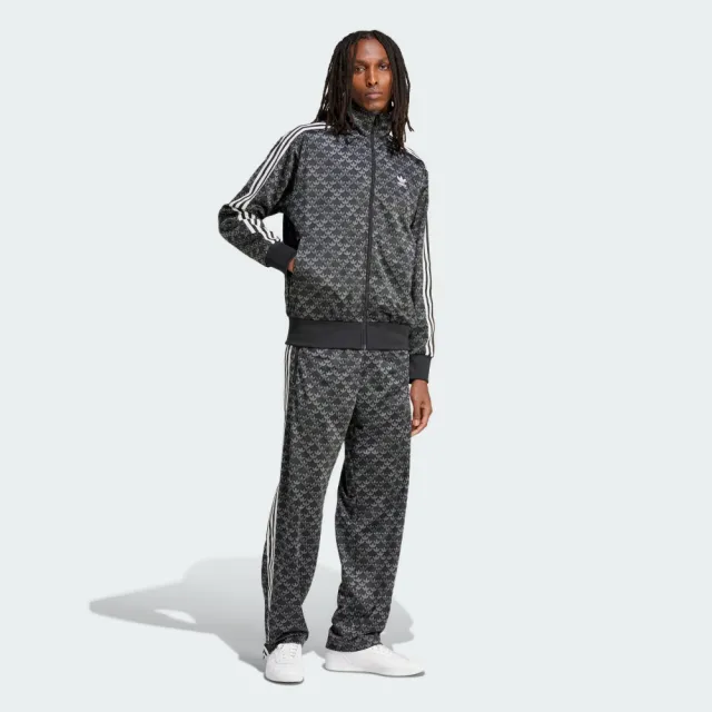 【adidas 愛迪達】FIREBIRD 運動外套(IS0218 男款運動外套 ORIGINALS LOGO 夾克 黑)