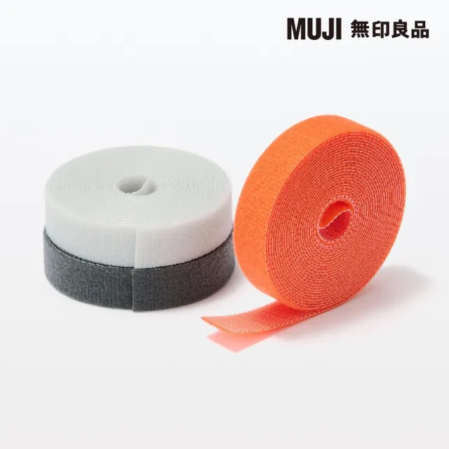 【MUJI 無印良品】附裁線束繩帶/深灰 裁線間距約50mm.全長3m.寬15mm