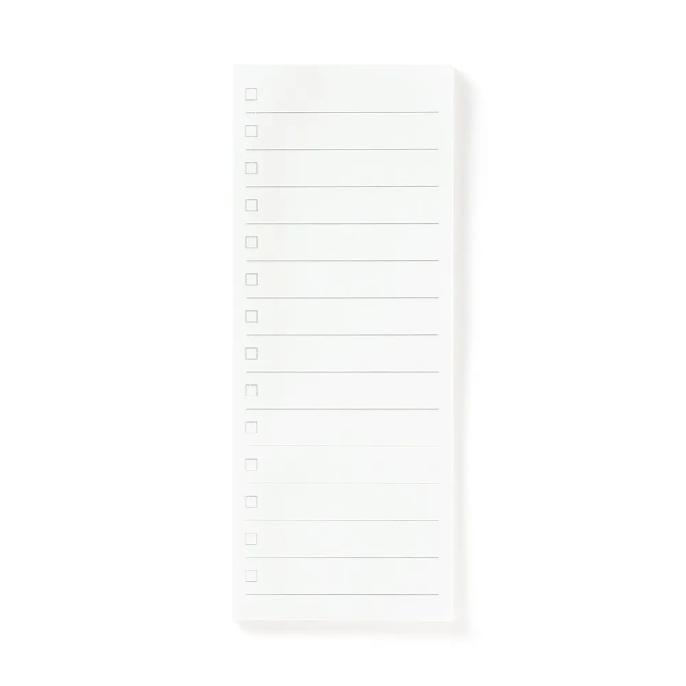 【MUJI 無印良品】便利貼/待辦事項.側邊黏貼式.30張.150×60ｍｍ