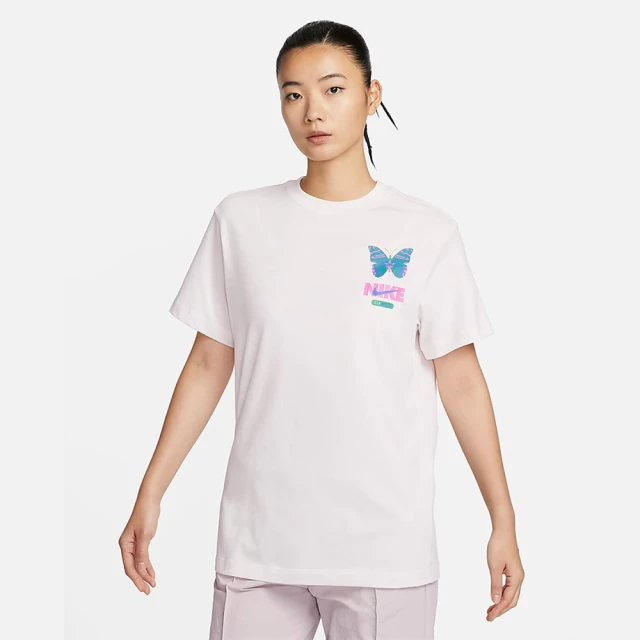 NIKE 耐吉 上衣 女款 短袖上衣 運動 DNU AS W NSW TEE OC 2 BF AMD 白 FQ8874-030