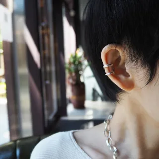 【mittag】pure earring_純粹耳骨環(沒耳洞 耳環 耳夾 earcuff earclip earbangle)