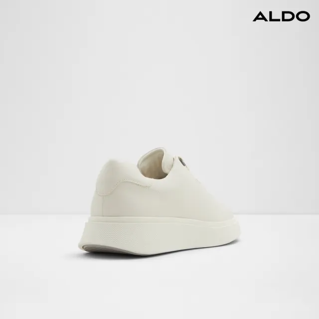 【ALDO】MAGNUS-極簡時尚綁帶休閒鞋-男鞋(白色)