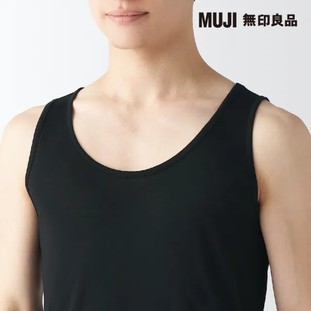 【MUJI 無印良品】男涼爽柔滑坦克背心(共5色)