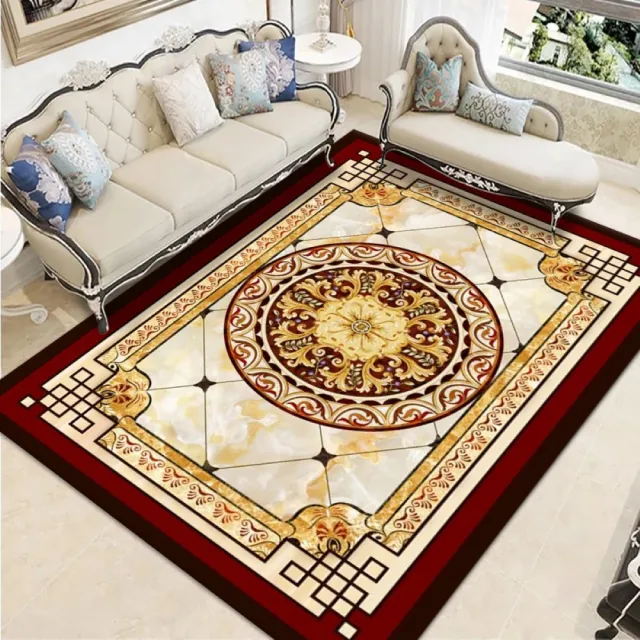 【黑孔雀家居】北歐風水晶絨地毯160*230CM(地毯 地墊 客廳地毯 臥室地毯 沙發地毯)