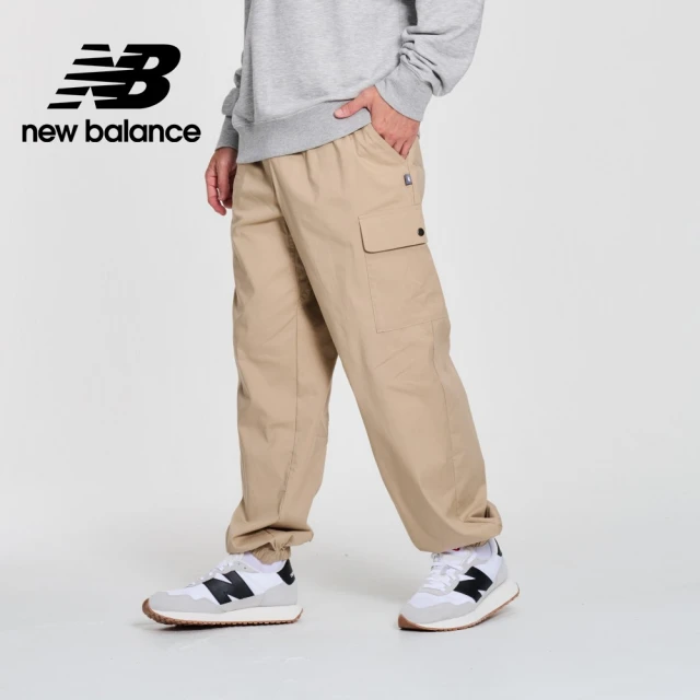 NEW BALANCE NB 工裝風大口袋長褲_男性_卡其色_AMP41579SOT(亞版 版型正常)