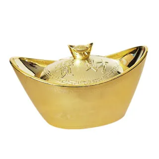 【生活King】聚寶盒/金元寶/聚寶盆/存錢筒(逢年過節擺飾/桌飾必備)