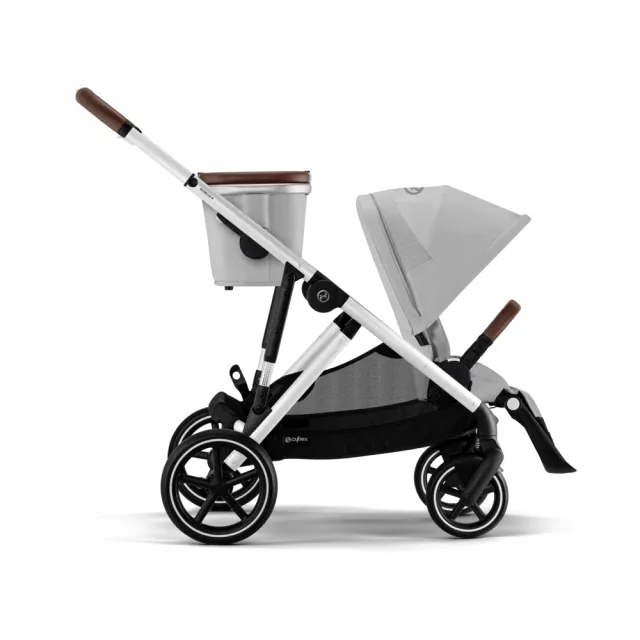 【Cybex 官方直營】Gazelle S 單人/雙寶嬰兒推車(大置物空間、手足推車)