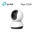 【TP-Link】Tapo C220 2.5K QHD 400萬畫素AI智慧偵測無線旋轉網路攝影機/監視器 IP CAM(最高支援512GB)