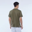 【JEEP】男裝 經典品牌LOGO短袖T恤(橄欖綠)