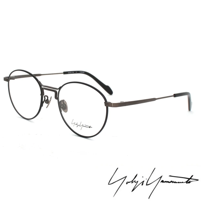 Y-3 山本耀司Y-3 山本耀司 Yohji Yamamoto 日式流線切割工藝光學眼鏡(黑-YY19-0033-1)