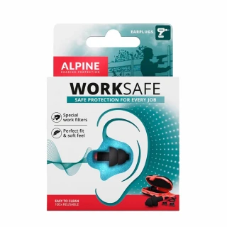 【ALPINE】WorkSafe 荷蘭製 頂級工作聽力保護耳塞(公司貨保證)