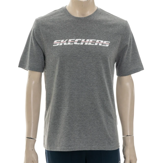 SKECHERSSKECHERS 男短袖衣(TS72LTGY)