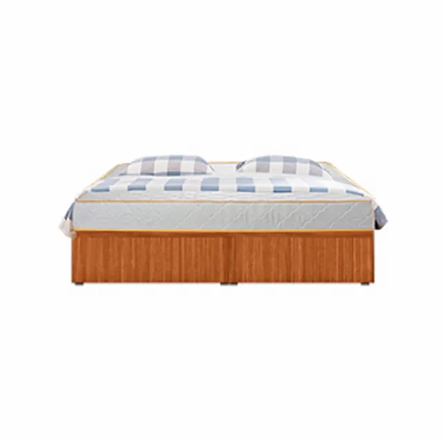 【ASSARI】房間組二件 3分床底+獨立筒床墊(雙大6尺)