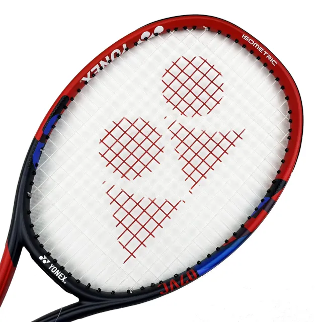 【YONEX】硬式網球拍穿線拍紅X藍(VCOREACE)