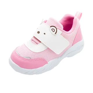 【角落生物】童鞋 角落小夥伴 電燈運動鞋/輕量 減壓 舒適 台灣製 白粉(SGKB31203)