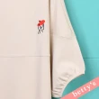 【betty’s 貝蒂思】圓領寬版印花短袖T恤(卡其)