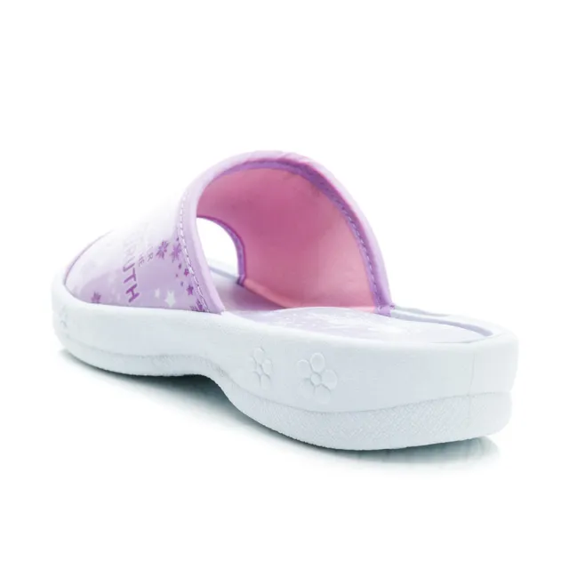 【Disney 迪士尼】冰雪奇緣 童鞋 PVC拖鞋/輕量 舒適 好穿 台灣製 紫(FNKS41007)