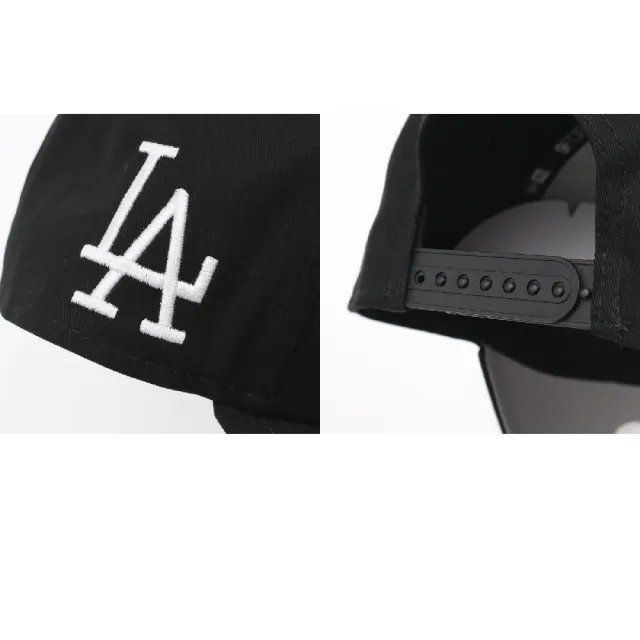 【NEW ERA】棒球帽 AF Script MLB 黑藍 940帽型 可調式帽圍 洛杉磯道奇 LAD 帽子 老帽(NE60350764)