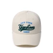 【MLB】可調式軟頂棒球帽 Varsity系列 紐約洋基隊(3ACPVL24N-50CRM)