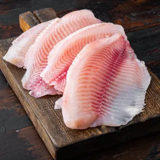 【漢克嚴選】台灣嚴選鯛魚片15片組(450±10%/5片/包 外銷新鮮低脂健康餐)