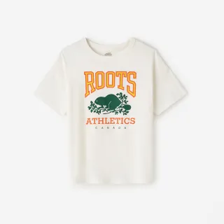 【Roots】Roots 女裝- RBA短袖T恤(白色)