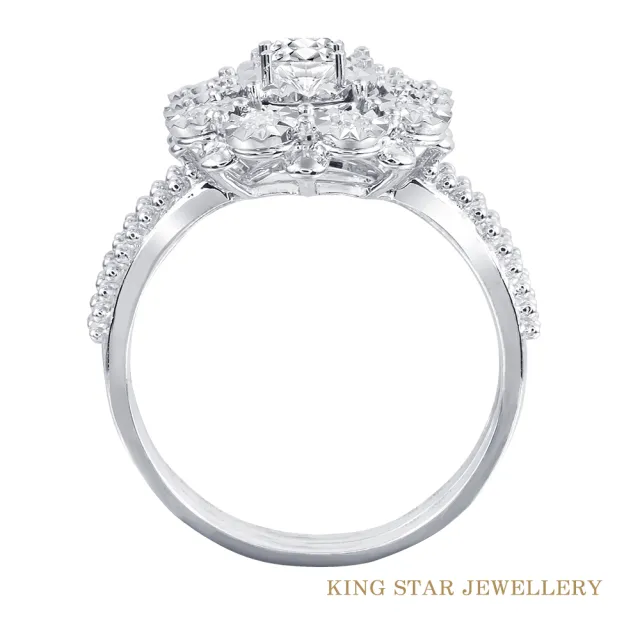 【King Star】GIA 30分 D color 鑽石戒指 星光 無螢光(3 Excellent極優 八心八箭)