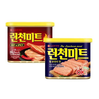 【Lotte 樂天】午餐肉340g(口味任選)