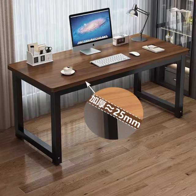 創樂屋 圓角折疊桌 家用電腦桌(出租屋餐桌 免安裝折疊桌 書