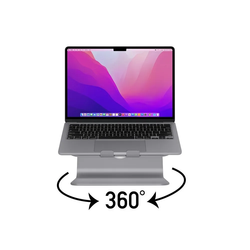 【Rain Design】mStand 360 MacBook 筆電旋轉散熱架 太空灰