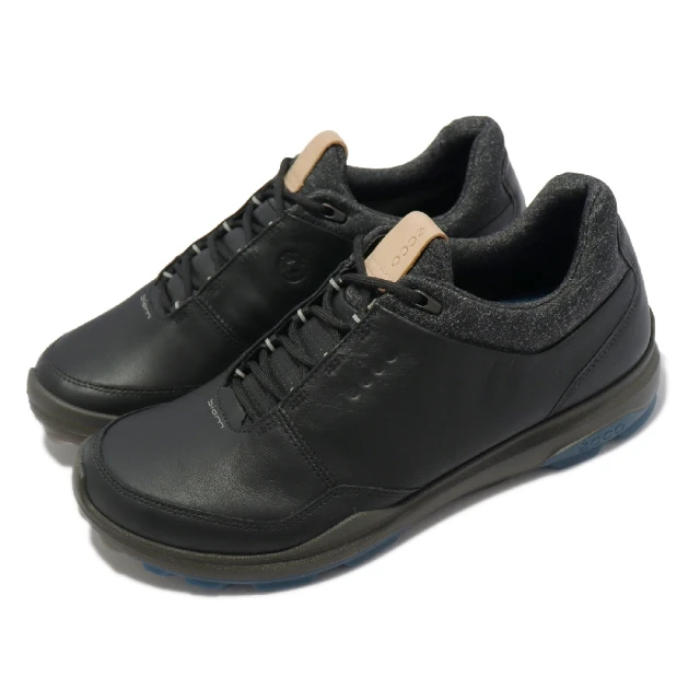 eccoecco 高爾夫球鞋 Golf Biom Hybrid 3 Gore-Tex 男鞋 黑 防水 緩震 休閒鞋(15580455896)