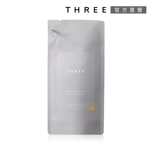 THREE 平衡潔膚油N 180mL(補充包)好評推薦