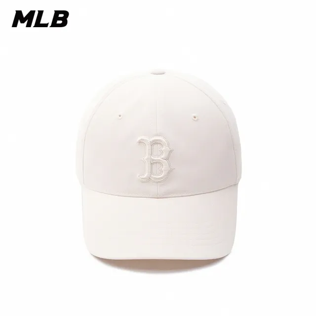 【MLB】N-COVER可調式軟頂棒球帽 波士頓紅襪隊(3ACP0393N-43CRD)