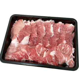 【約克街肉鋪】台灣僧帽肌雪花豬肉片4盒(200g±10%/盒)
