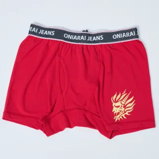 【BLUE WAY】男裝 極光側鬼 四角褲 內褲-鬼洗