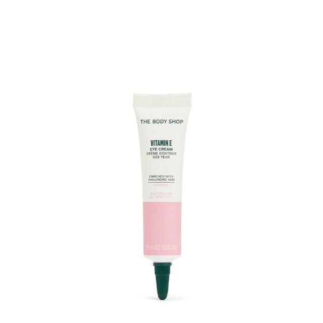 【THE BODY SHOP 美體小舖】維他命E保水修護眼霜-15ML(眼部保養)