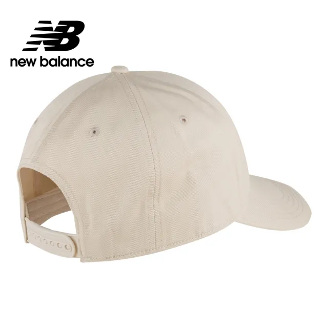 【NEW BALANCE】NB 斜紋布老帽/棒球帽_中性_米杏色_LAH41013LIN