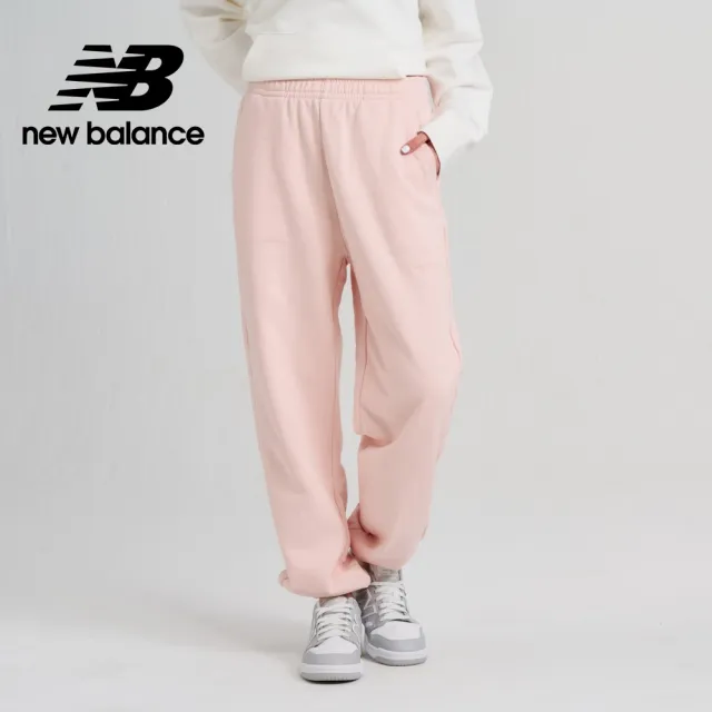 【NEW BALANCE】鬆緊縮口長褲_AWP33552OUK_女性_嫩粉色