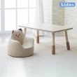 【kidus】100公分兒童遊戲桌椅組花生桌一桌一椅HS100BW+SF00X(兒童桌椅 學習桌椅 繪畫桌椅)