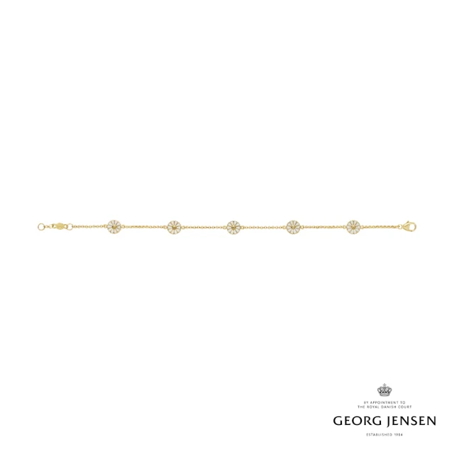 【Georg Jensen 官方旗艦店】DAISY 手鏈(18K金 手鍊)