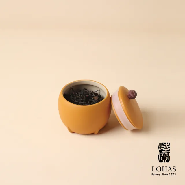 【LohasPottery 陸寶】風生水起茶禮-琉璃黃(甲辰龍年全套茶禮 送禮大方有心意 茶具/禮品/禮物/收藏)
