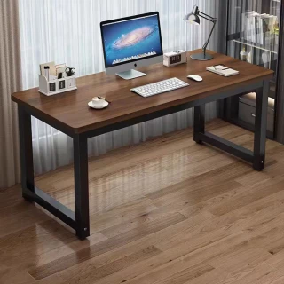 【E家工廠】書桌 電腦桌 工作桌 學習桌 組裝簡單  辦公桌 學生桌 長桌(182-KC書桌加厚桌面原野橡木色)