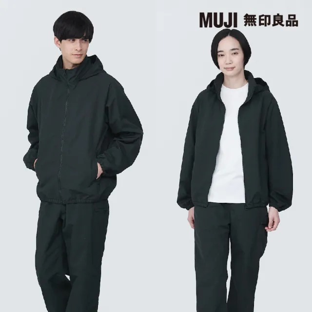 【MUJI 無印良品】男撥水加工尼龍風衣外套(共4色)