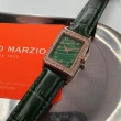 【CAMPO MARZIO】CAMPO MARZIO凱博馬爾茲女錶型號CMW0011(墨綠色錶面玫瑰金錶殼綠真皮皮革錶帶款)