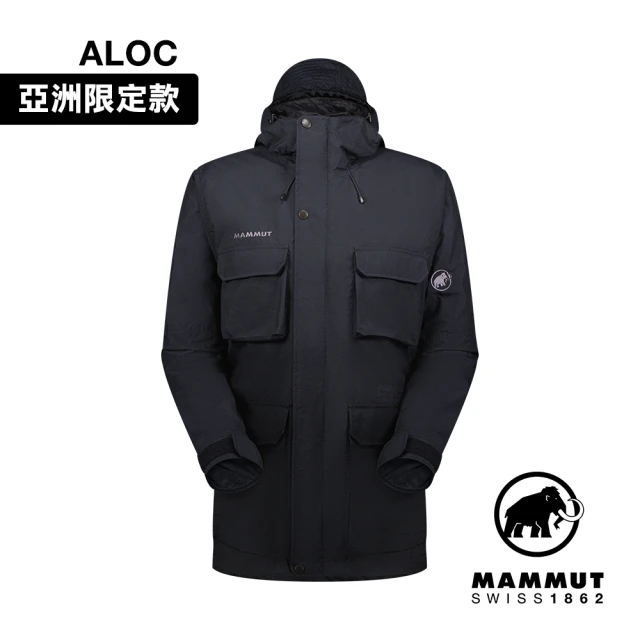 Mammut 長毛象 Mountain WB lined Parka AF Men 日系山系輕量防風大衣 黑色 男款 #1012-00650