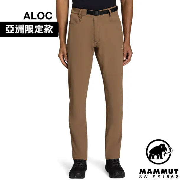 【Mammut 長毛象官方直營】Utility SO Pants AF Men 日系機能軟殼長褲 深沙褐 男款 #1021-01090