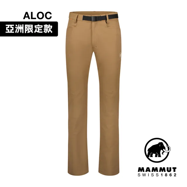 【Mammut 長毛象官方直營】Utility SO Pants AF Men 日系機能軟殼長褲 深沙褐 男款 #1021-01090