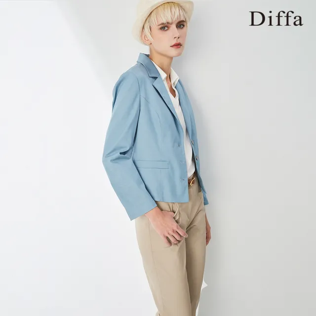 【Diffa】時尚精緻美型長褲-女